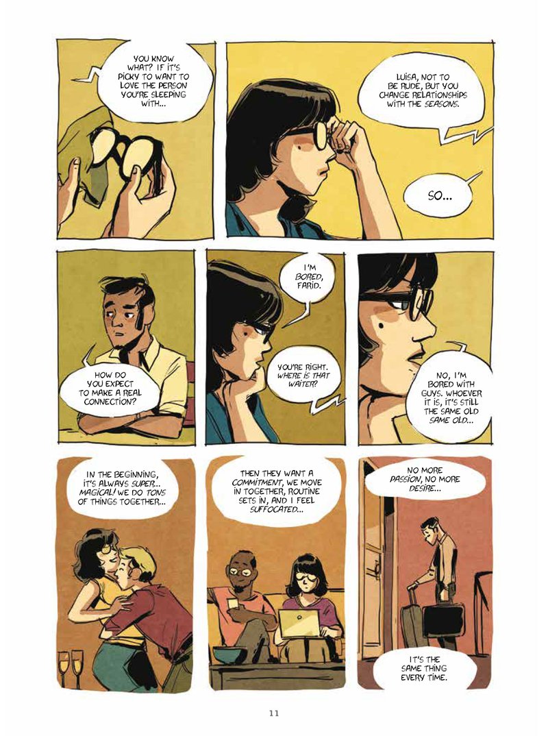 Illustration for article titled A woman encounters her teenage self in this Luisa: Now And Then exclusive